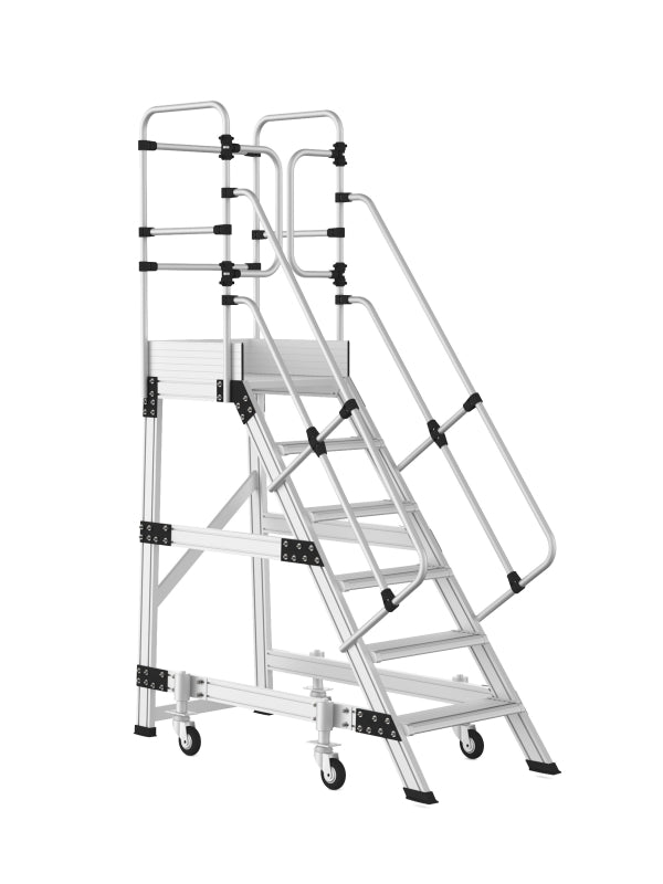 סולמות פלטפורמה תעשייתים