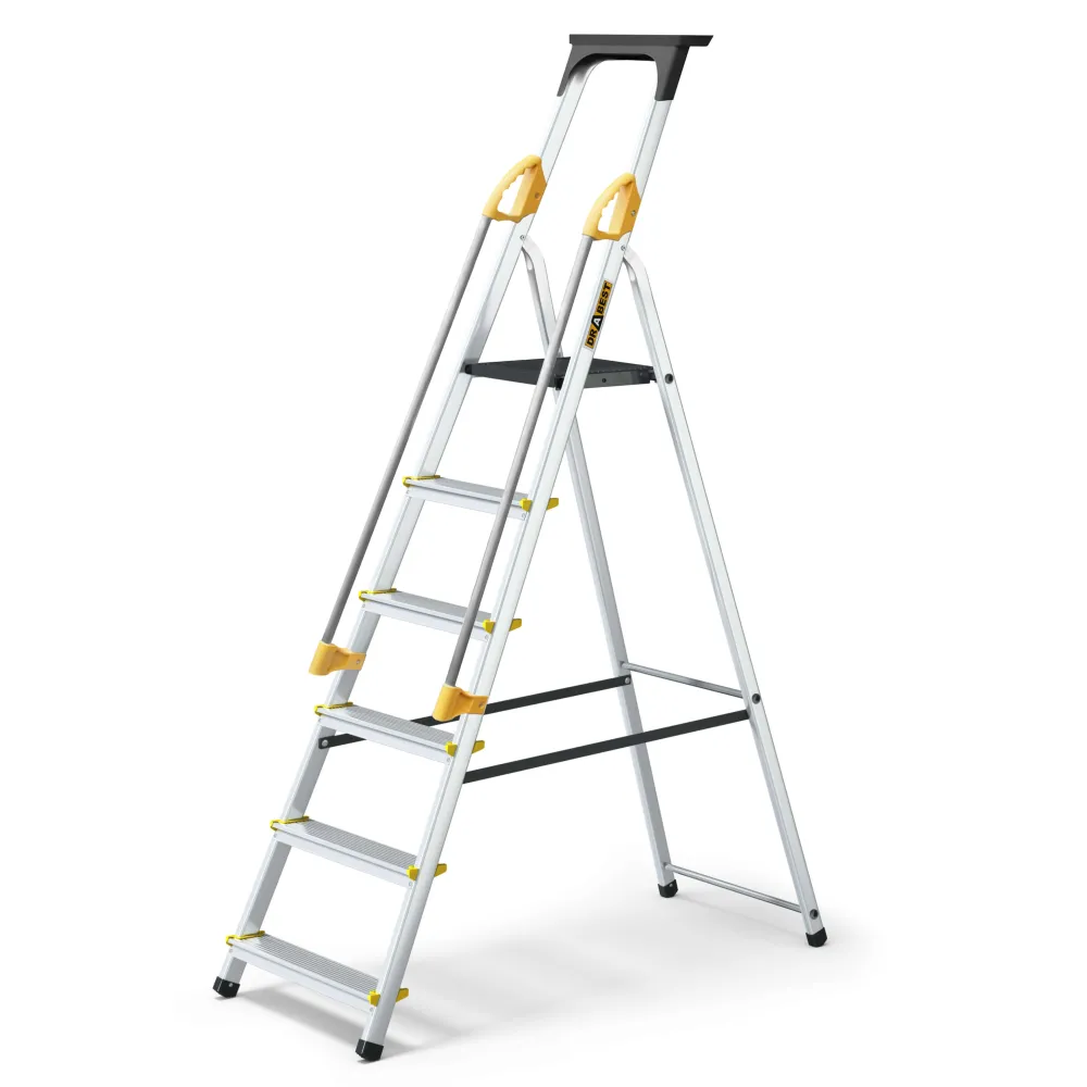 סולמות-שירות-עם-מאחז-יד א. עומר פתרונות לעבודה בגובה בע"מ