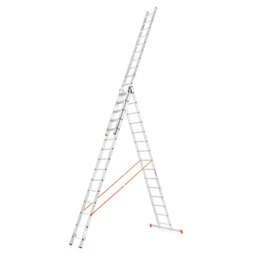 סולם ג' שחיל מקצועי רב שימושי מאלומיניום 3X15 שלבים Sarayli
