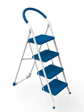 סולם ביתי 4 שלבים עם ידית עליונה – יציבות, עיצוב ונוחות Sarayli