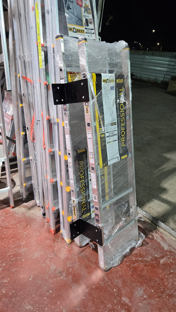 אביזר קיבוע סולם לקיר