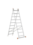 פיגום אלומיניום נייד רב-שימושי – 3 ב-1 | גובה מדרך:1.852 מ׳ | גובה עבודה: עד 3.852 מ׳ (כולל אדם) | פטנט ייחודי-4