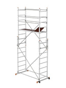 פיגום אלומיניום נייד רב-שימושי – 3 ב-1 | גובה מדרך:1.852 מ׳ | גובה עבודה: עד 3.852 מ׳ (כולל אדם) | פטנט ייחודי-2