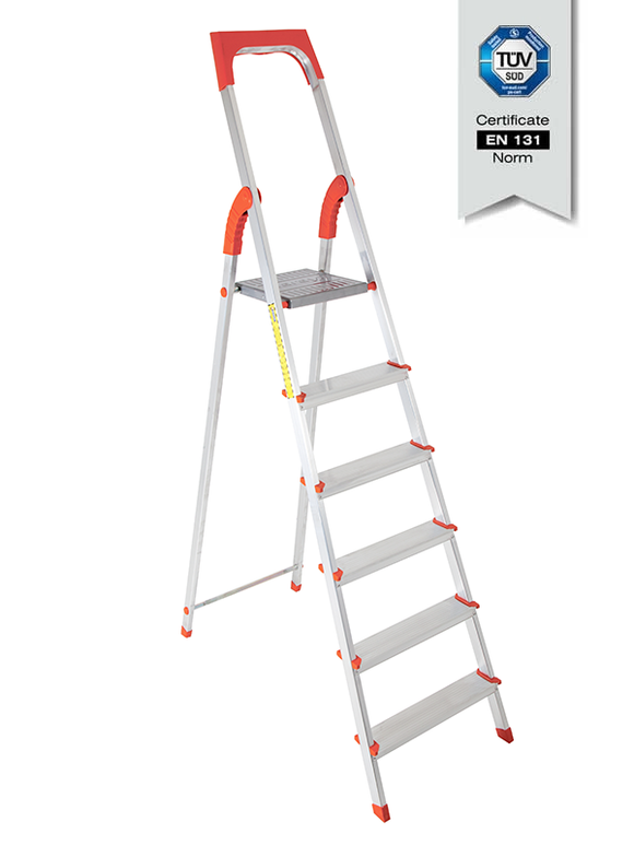 סולם אלומיניום 6 שלבים SARAYLI