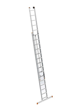סולם שחיל נשען כפול 2*19 שלבים עם פולי משיכה 9.5 מטר Sarayli