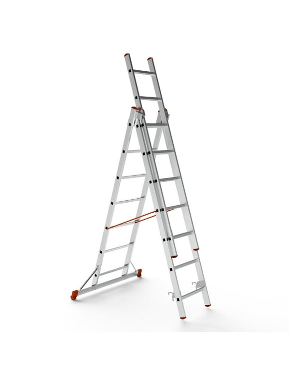 סולם ג' שחיל מקצועי רב שימושי מאלומיניום 3X7 שלבים Sarayli