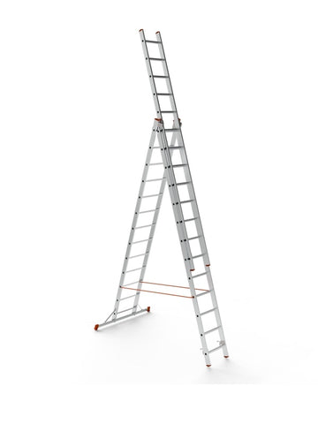 סולם ג' שחיל מקצועי רב שימושי מאלומיניום 3X13 שלבים Sarayli