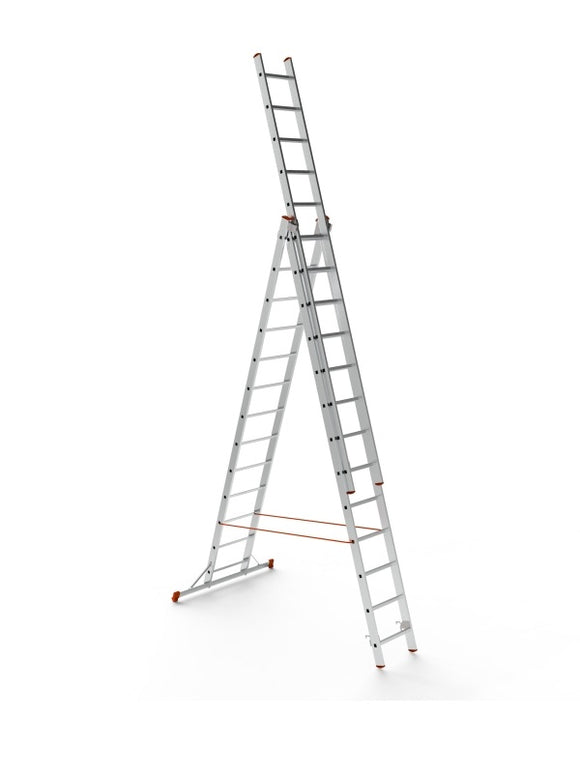 סולם ג' שחיל מקצועי רב שימושי מאלומיניום 3X13 שלבים Sarayli