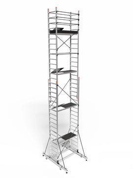 פיגום אלומיניום טלסקופי נייד 7519 – מתכוונן לגובה 6.3–10 מ׳  דגמי 2026 (Copy) Sarayli