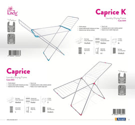 🧺 מתקן כביסה Caprice K – יציב, נוח ומתקפל בקלות Sarayli