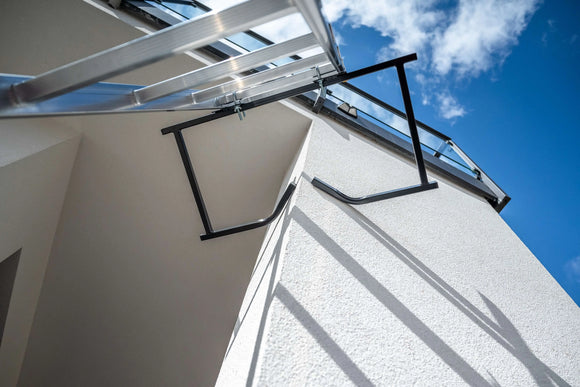 תושבת שומר מרחק לסולמות אלומיניום נשענים