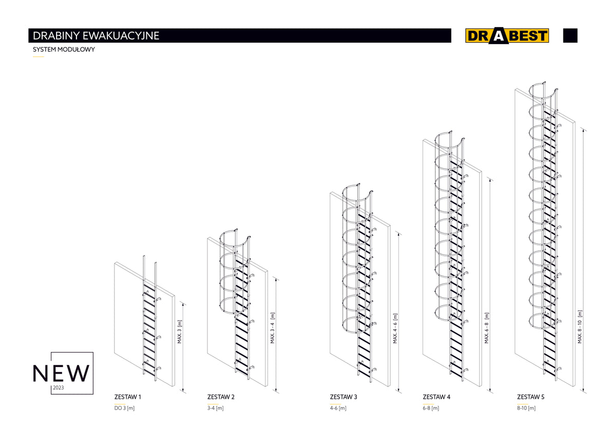 Drabest drabiny ewakuacyjne alu spawane 2023 2a 1