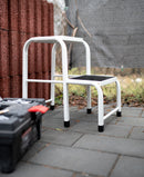 סולם / שרפרף ביתי מפלדה – 2 מדרגות, 150 ק"ג-2