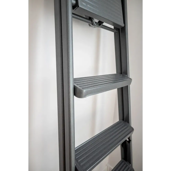 סולם מתכת ביתי 5 שלבים 125 ק"ג Drabest