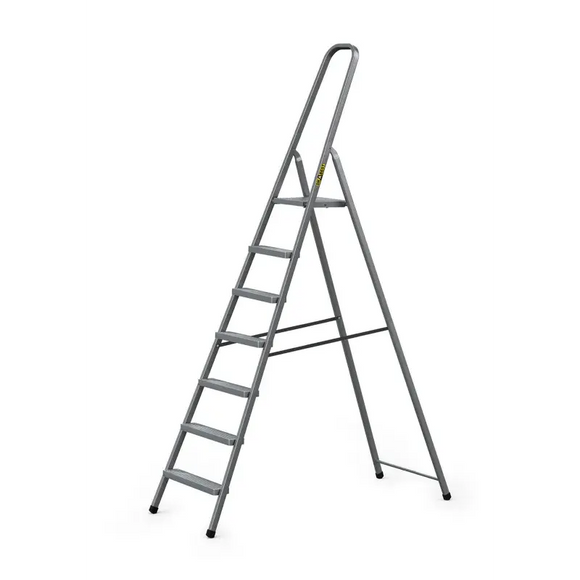 סולם מתכת ביתי 7 שלבים 125 ק"ג Drabest