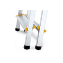 סולם אלומיניום דו צדדי 5 שלבים DRABEST-8