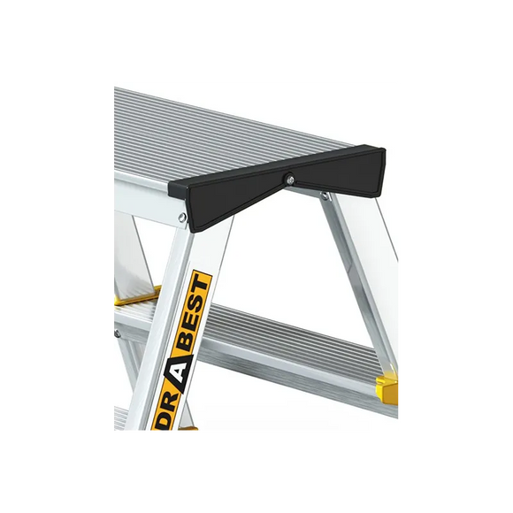 סולם אלומיניום דו צדדי 7 שלבים DRABEST