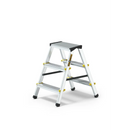 סולם אלומיניום דו צדדי 3 שלבים DRABEST-1