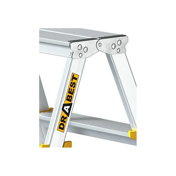 סולם אלומיניום דו צדדי 6 שלבים DRABEST