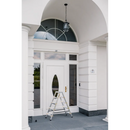 סולם אלומיניום דו צדדי 5 שלבים DRABEST Drabest