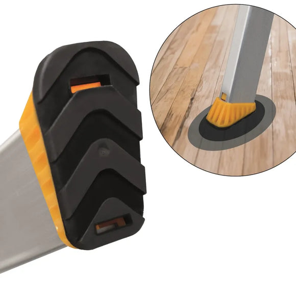 סולם אלומיניום פרמיום מקצועי 3 שלבים מדרגות רחבות DRABEST