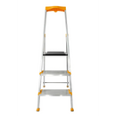 סולם אלומיניום פרמיום מקצועי 3 שלבים מדרגות רחבות DRABEST-9