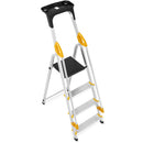 סולם אלומיניום 5 שלבים עם מאחז יד-3