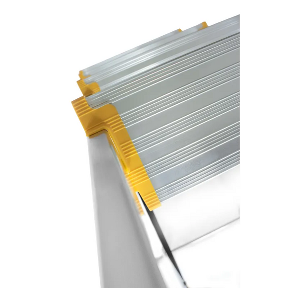 סולם אלומיניום פרמיום מקצועי 6 שלבים מדרגות רחבות DRABEST