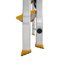 סולם אלומיניום פרמיום מקצועי 6 שלבים מדרגות רחבות DRABEST-11