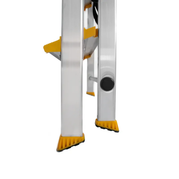 סולם אלומיניום פרמיום מקצועי 6 שלבים מדרגות רחבות DRABEST