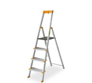 סולם אלומיניום פרמיום מקצועי 4 שלבים מדרגות רחבות DRABEST-2