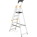 סולם אלומיניום 6 שלבים עם מאחז יד-3
