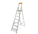 סולם אלומיניום פרמיום מקצועי 7 שלבים מדרגות רחבות DRABEST-3