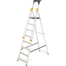 סולם אלומיניום 8 שלבים עם מאחז יד-2