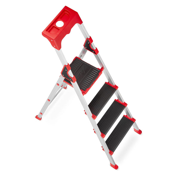 סולם שירות פרמיום מאלומיניום 4 שלבים