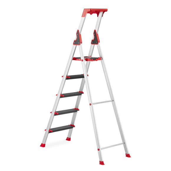 סולם שירות פרמיום מאלומיניום 5 שלבים