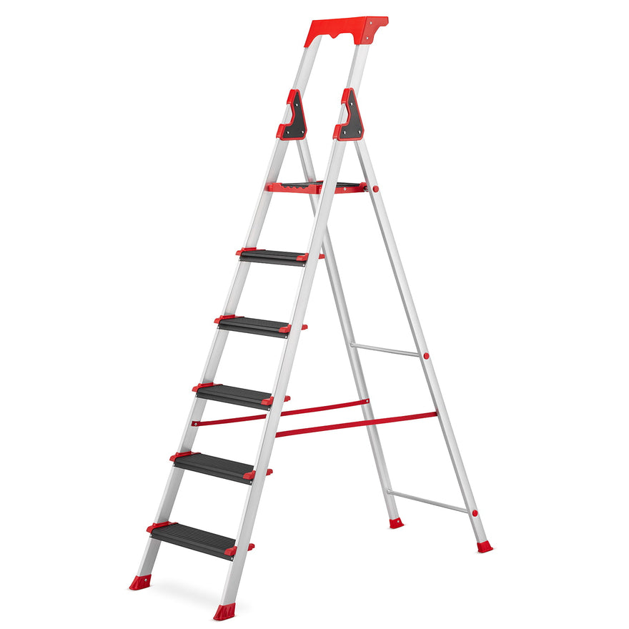 Drabina aluminiowa montazowa profesjonalna 6 stopniowa s 1506 1