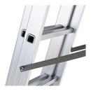 סולם ג' שחיל אלומיניום 3x10 שלבים לשימוש ביתי  DRABEST Home-7