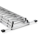 סולם ג' שחיל אלומיניום 3x10 שלבים לשימוש ביתי  DRABEST Home-10