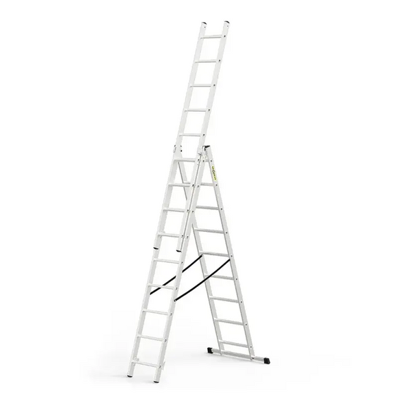 סולם ג' שחיל אלומיניום 3x9 שלבים לשימוש ביתי  DRABEST Home