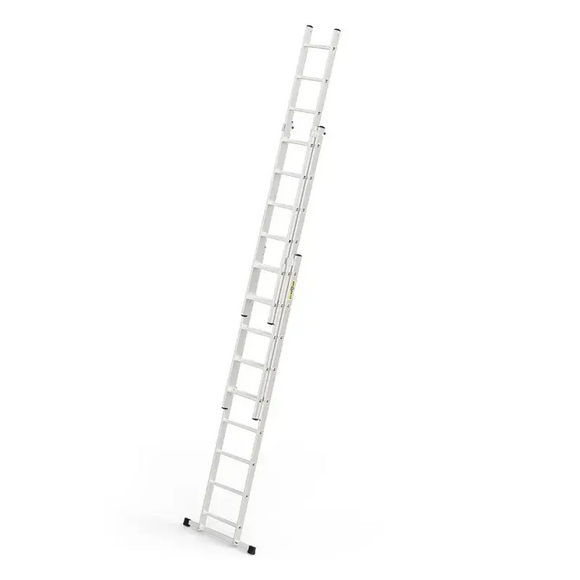 סולם ג' שחיל אלומיניום 3x9 שלבים לשימוש ביתי  DRABEST Home