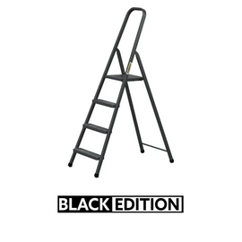 סולם מתכת ביתי 4 מדרגות 125 ק"ג Drabest