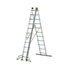 סולם אלומיניום מקצועי –3 חלקים 3x11 שלבים סדרת MAX עד 150 ק"ג-3