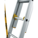 סולם אלומיניום מקצועי –3 חלקים 3x11 שלבים סדרת MAX עד 150 ק"ג-7