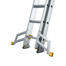 סולם אלומיניום מקצועי –3 חלקים 3x11 שלבים סדרת MAX עד 150 ק"ג-8