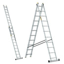 סולם שחיל דו צדדי 2*11 שלבים תוצרת DRABEST-1