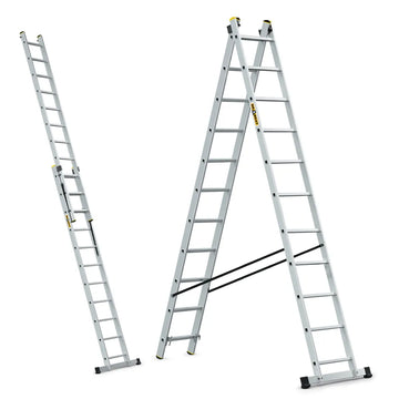 סולם שחיל דו צדדי 2*11 שלבים תוצרת DRABEST