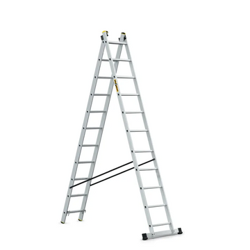 סולם שחיל דו צדדי 2*11 שלבים תוצרת DRABEST - 0