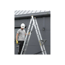 סולם שחיל דו צדדי 2*11 שלבים תוצרת DRABEST-6