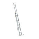 סולם אלומיניום מקצועי רב-שימושי – 3×13 שלבים DRABEST PRO | פרופיל מחוזק 82×25 מ"מ | תוצרת אירופה, תקן EN131-3